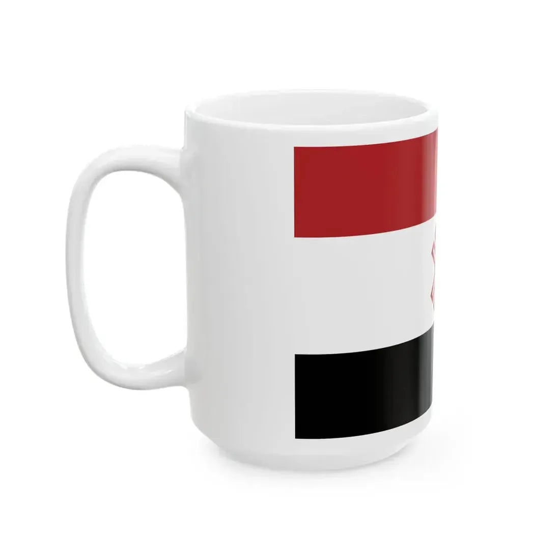 Mari flag (Russia) White Coffee Mug - Go Mug Yourself