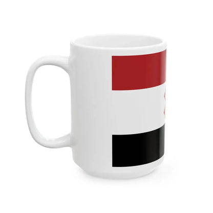 Mari flag (Russia) White Coffee Mug - Go Mug Yourself
