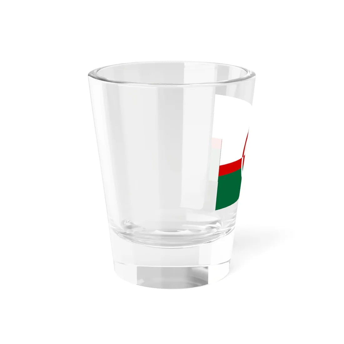 Mari Ushem flag (Russia) Shot Glass 1.5oz - Go Mug Yourself