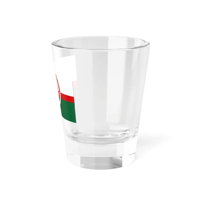 Mari Ushem flag (Russia) Shot Glass 1.5oz - Go Mug Yourself