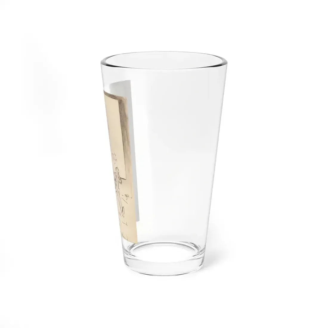 Marie! How the Hell Can I Keep My Mind on My Business (Magazine Illustration) Pint Glass 16oz - Go Mug Yourself