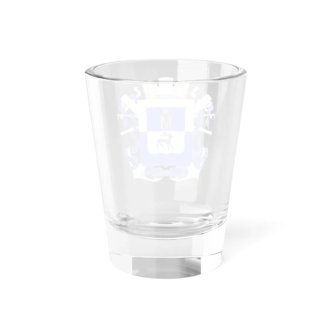 Mariehamn coat of arms 1881 (Finland) (Coat of Arms) Shot Glass 1.5oz - Go Mug Yourself