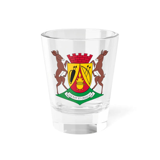 Mariental Namibia COA (Namibia) (Coat of Arms) Shot Glass 1.5oz 1.5oz - Go Mug Yourself
