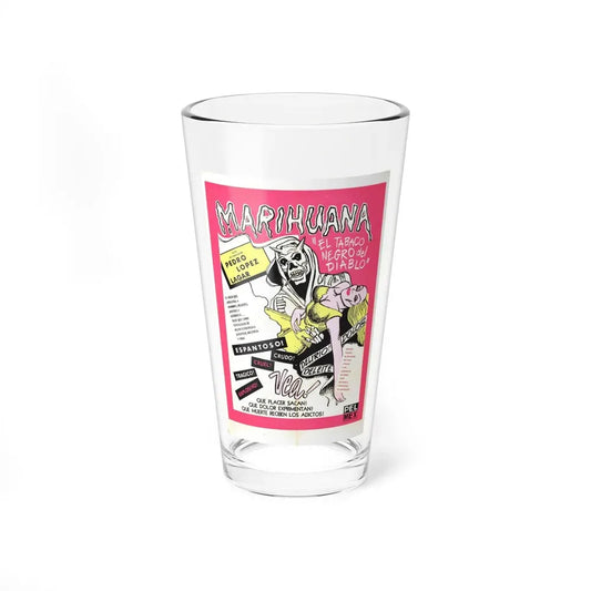MARIHUANA STORY (2) 1950 Movie Poster - Pint Glass 16oz 16oz - Go Mug Yourself