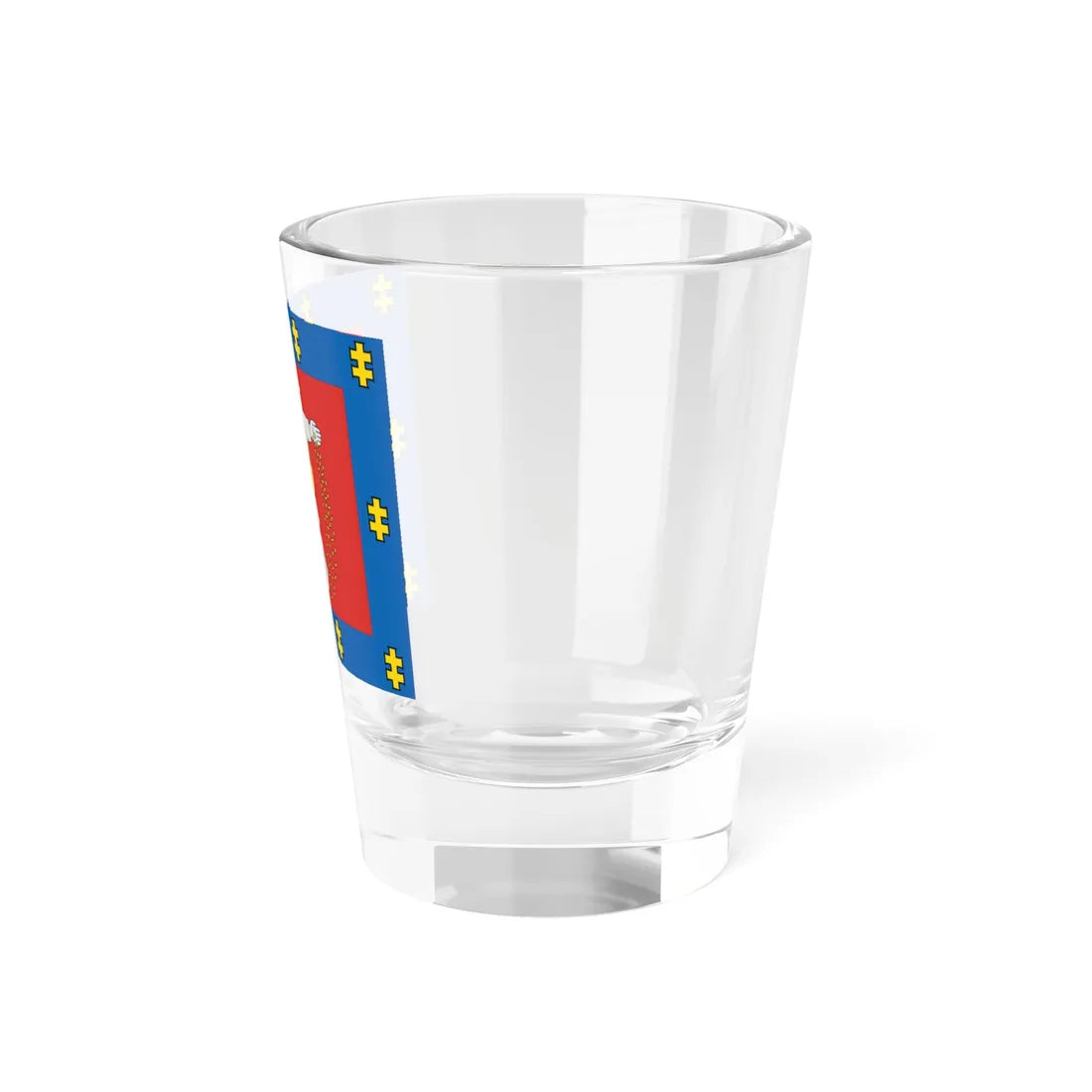Marijampole County flag (Lithuania) Shot Glass 1.5oz - Go Mug Yourself