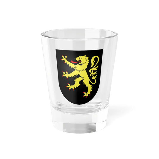 Marin-Epagnier-coat of arms (Switzerland) (Coat of Arms) Shot Glass 1.5oz 1.5oz - Go Mug Yourself