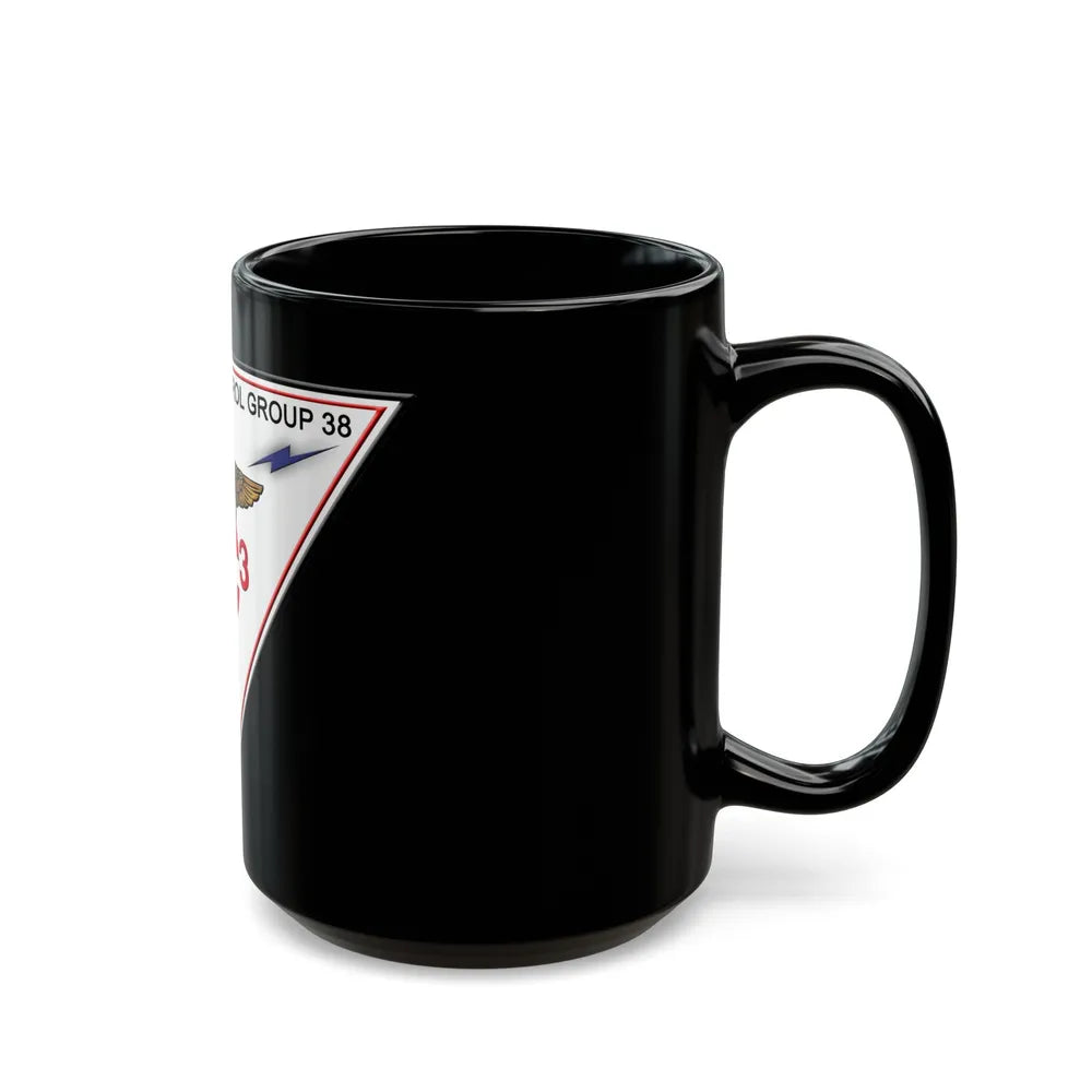 Marine Air Control Group 38 (USMC) Black Coffee Mug-Go Mug Yourself