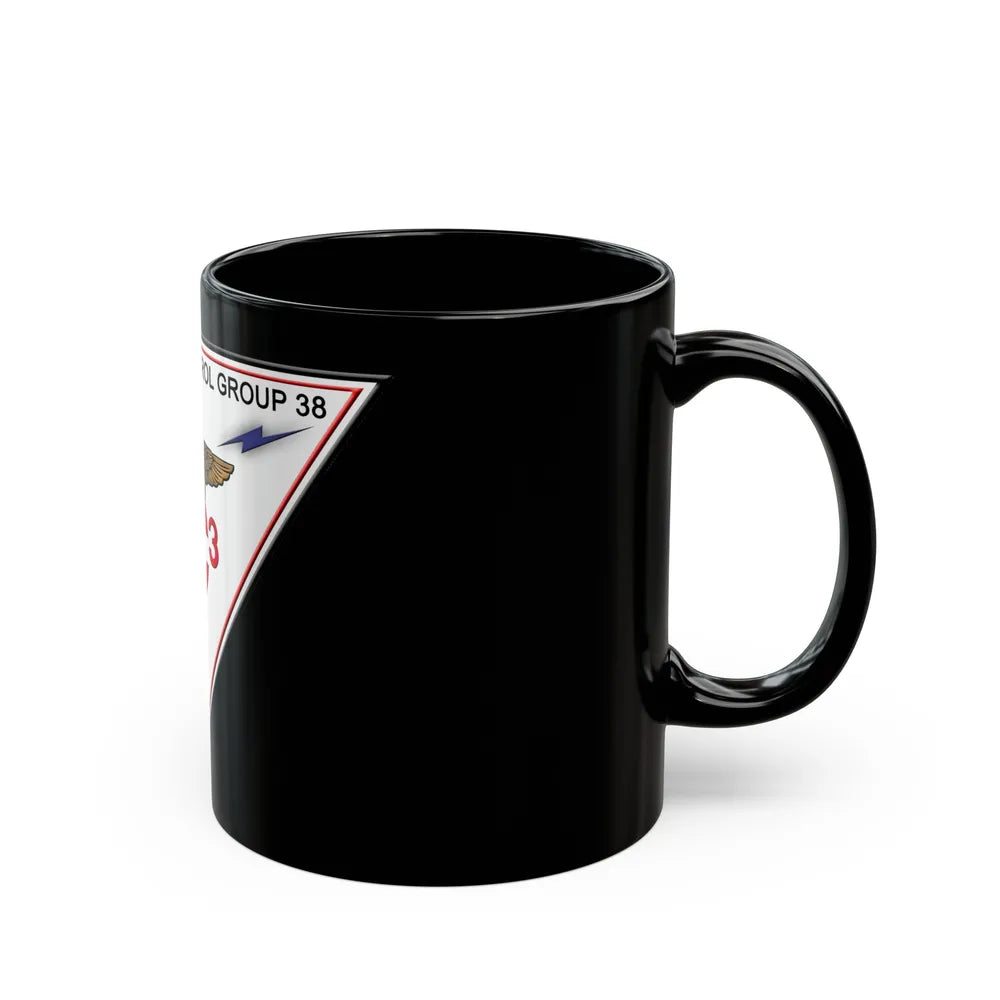 Marine Air Control Group 38 (USMC) Black Coffee Mug-Go Mug Yourself