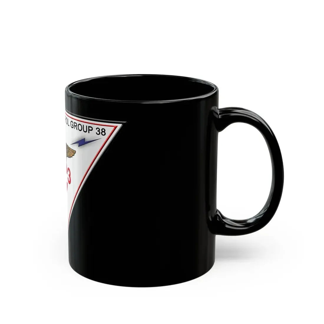 Marine Air Control Group 38 (USMC) Black Coffee Mug - Go Mug Yourself