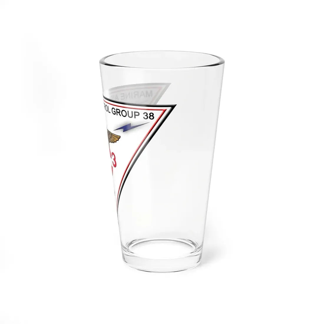 Marine Air Control Group 38 (USMC) Pint Glass 16oz - Go Mug Yourself