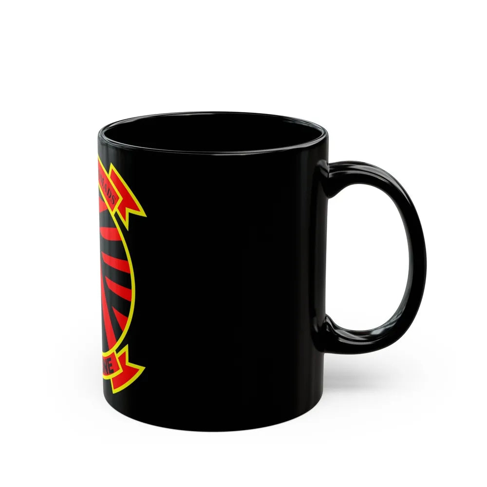 Marine Air Support Squadron 1 (USMC) Black Coffee Mug-Go Mug Yourself