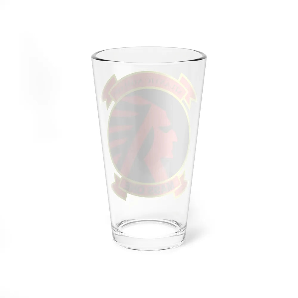 Marine Air Support Squadron 1 (USMC) Pint Glass 16oz-Go Mug Yourself