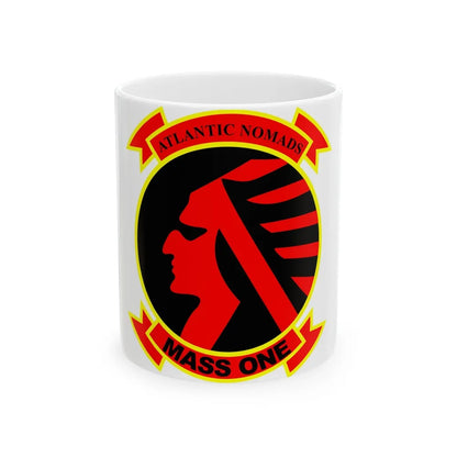 Marine Air Support Squadron 1 (USMC) White Coffee Mug-11oz-Go Mug Yourself