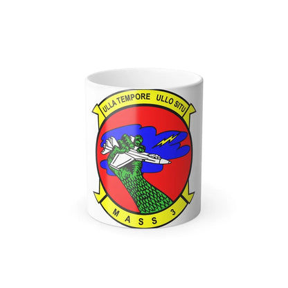 Marine Air Support Squadron 3 (USMC) Color Changing Mug 11oz-11oz-Go Mug Yourself