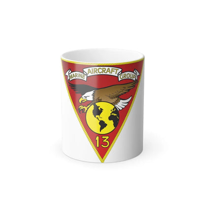 Marine Aircraft Group 13 (USMC) Color Changing Mug 11oz-11oz-Go Mug Yourself