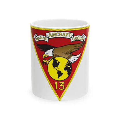Marine Aircraft Group 13 (USMC) White Coffee Mug 11oz - Go Mug Yourself
