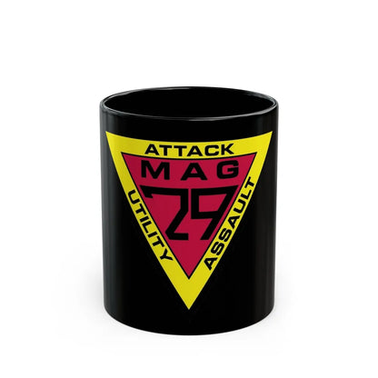 Marine Aircraft Group 29 (USMC) Black Coffee Mug-11oz-Go Mug Yourself