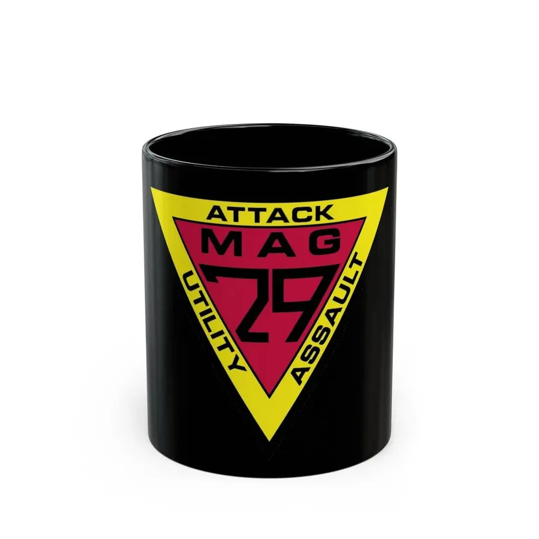 Marine Aircraft Group 29 (USMC) Black Coffee Mug 11oz - Go Mug Yourself