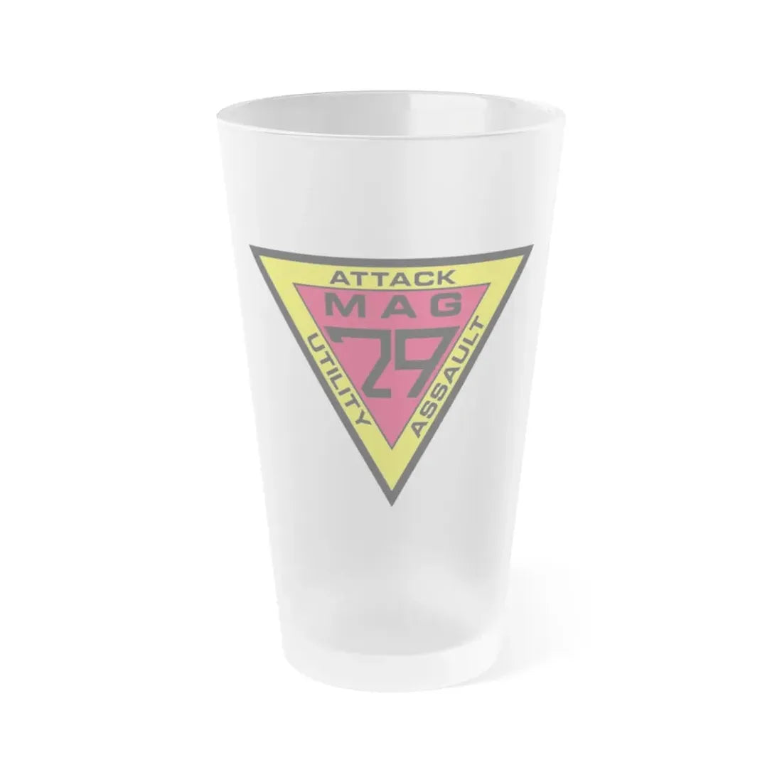 Marine Aircraft Group 29 (USMC) Frosted Pint Glass 16oz Default Title - Go Mug Yourself