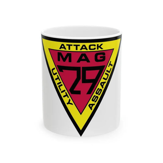 Marine Aircraft Group 29 (USMC) White Coffee Mug-11oz-Go Mug Yourself