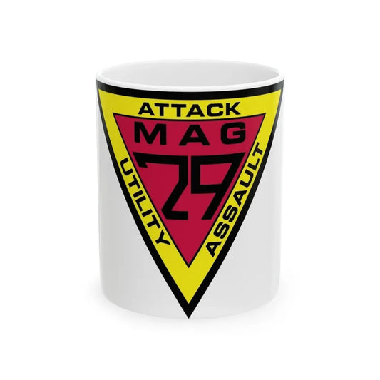 Marine Aircraft Group 29 (USMC) White Coffee Mug 11oz - Go Mug Yourself