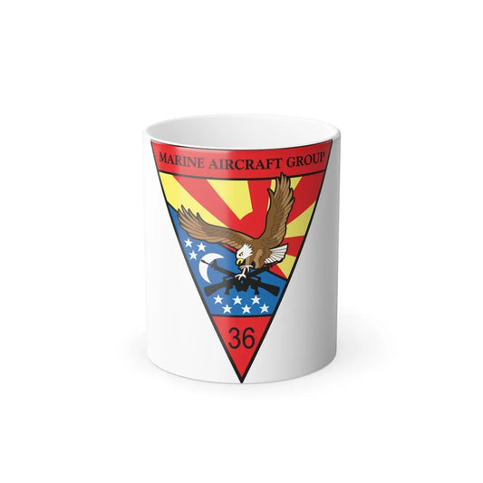 Marine Aircraft Group 36 (USMC) Color Changing Mug 11oz-11oz-Go Mug Yourself