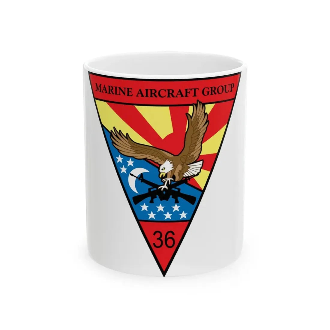 Marine Aircraft Group 36 (USMC) White Coffee Mug 11oz - Go Mug Yourself