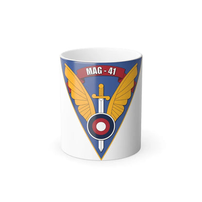 Marine Aircraft Group 41 (USMC) Color Changing Mug 11oz-11oz-Go Mug Yourself