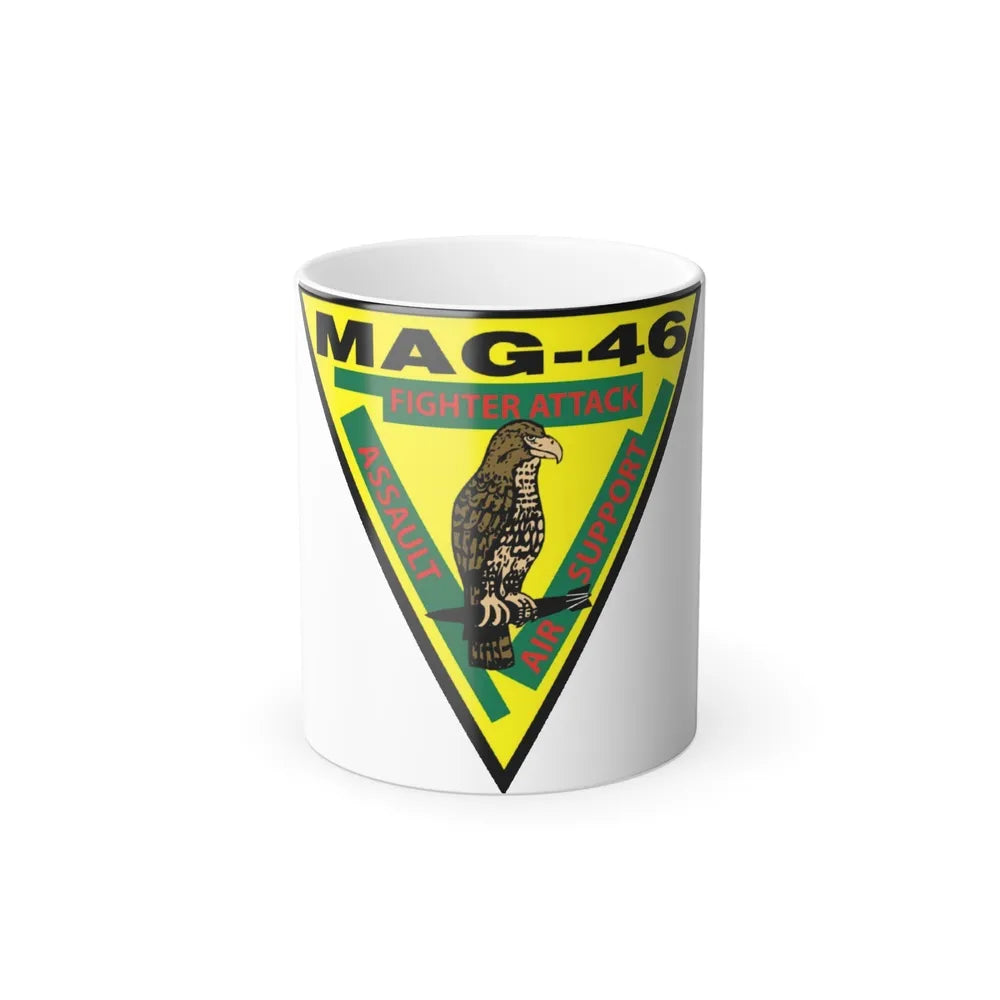 Marine Aircraft Group 46 (USMC) Color Changing Mug 11oz-11oz-Go Mug Yourself