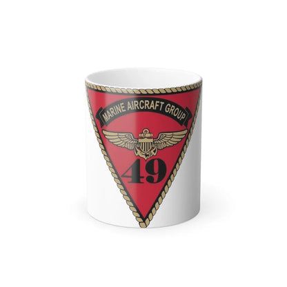 Marine Aircraft Group 49 (USMC) Color Changing Mug 11oz-11oz-Go Mug Yourself