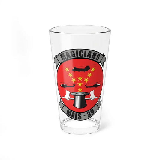 Marine Aviation Logistics Squadron 39 (USMC) Pint Glass 16oz 16oz - Go Mug Yourself