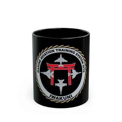 Marine Aviation Training System Site Iwakuni (USMC) Black Coffee Mug-11oz-Go Mug Yourself