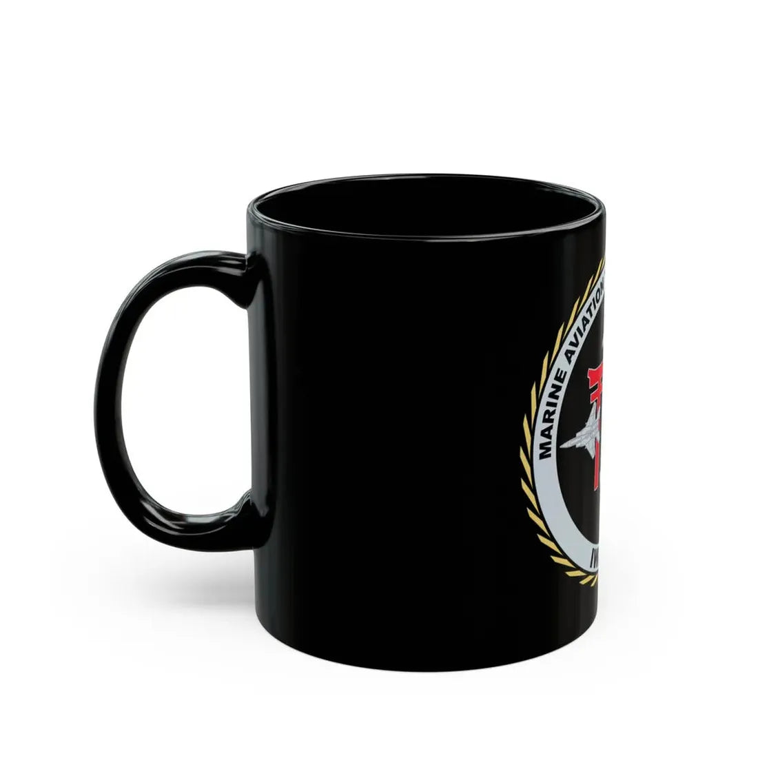 Marine Aviation Training System Site Iwakuni (USMC) Black Coffee Mug - Go Mug Yourself