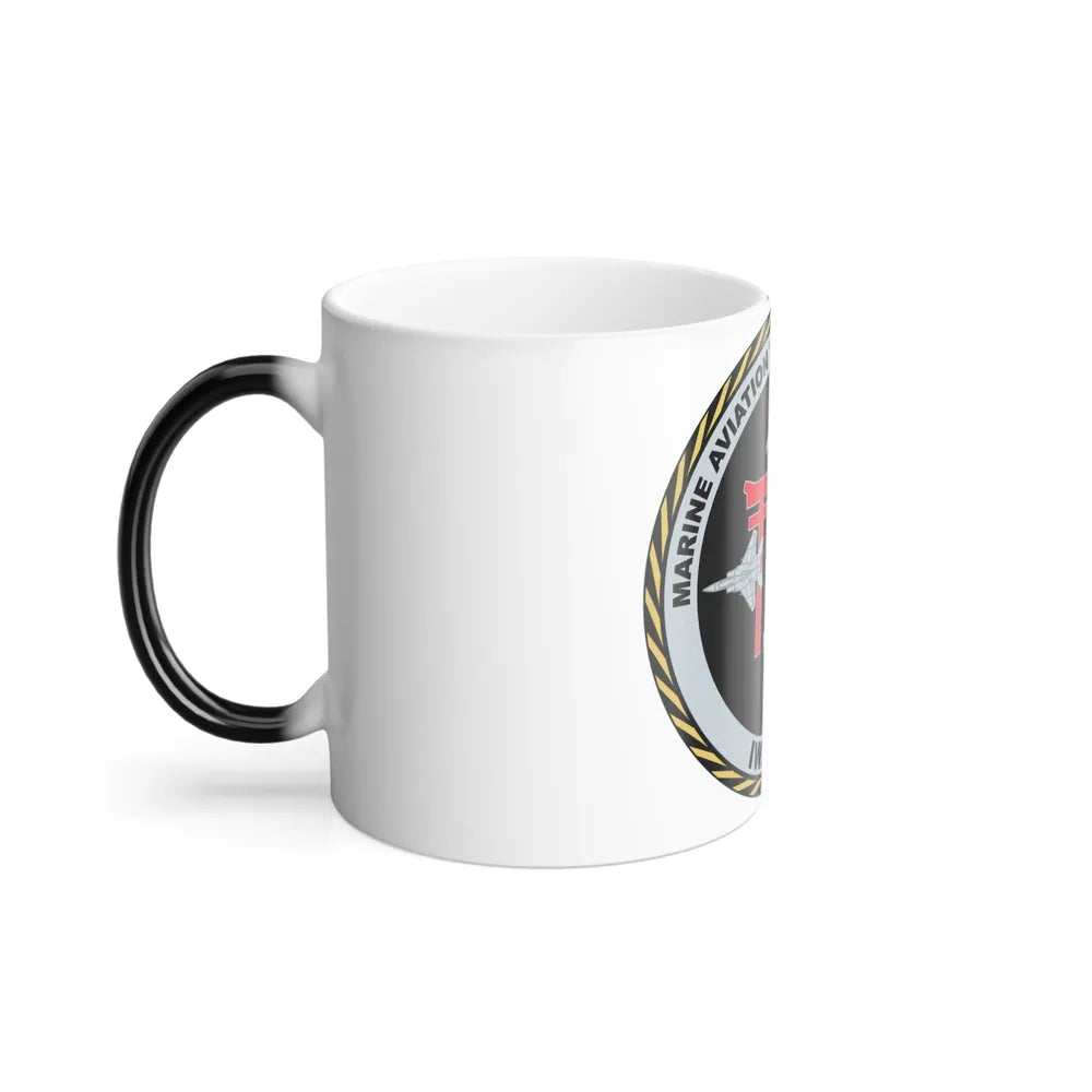 Marine Aviation Training System Site Iwakuni (USMC) Color Changing Mug 11oz-Go Mug Yourself