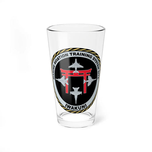 Marine Aviation Training System Site Iwakuni (USMC) Pint Glass 16oz-16oz-Go Mug Yourself