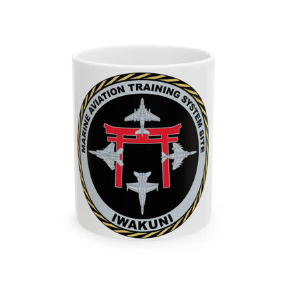 Marine Aviation Training System Site Iwakuni (USMC) White Coffee Mug-11oz-Go Mug Yourself