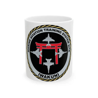Marine Aviation Training System Site Iwakuni (USMC) White Coffee Mug 11oz - Go Mug Yourself
