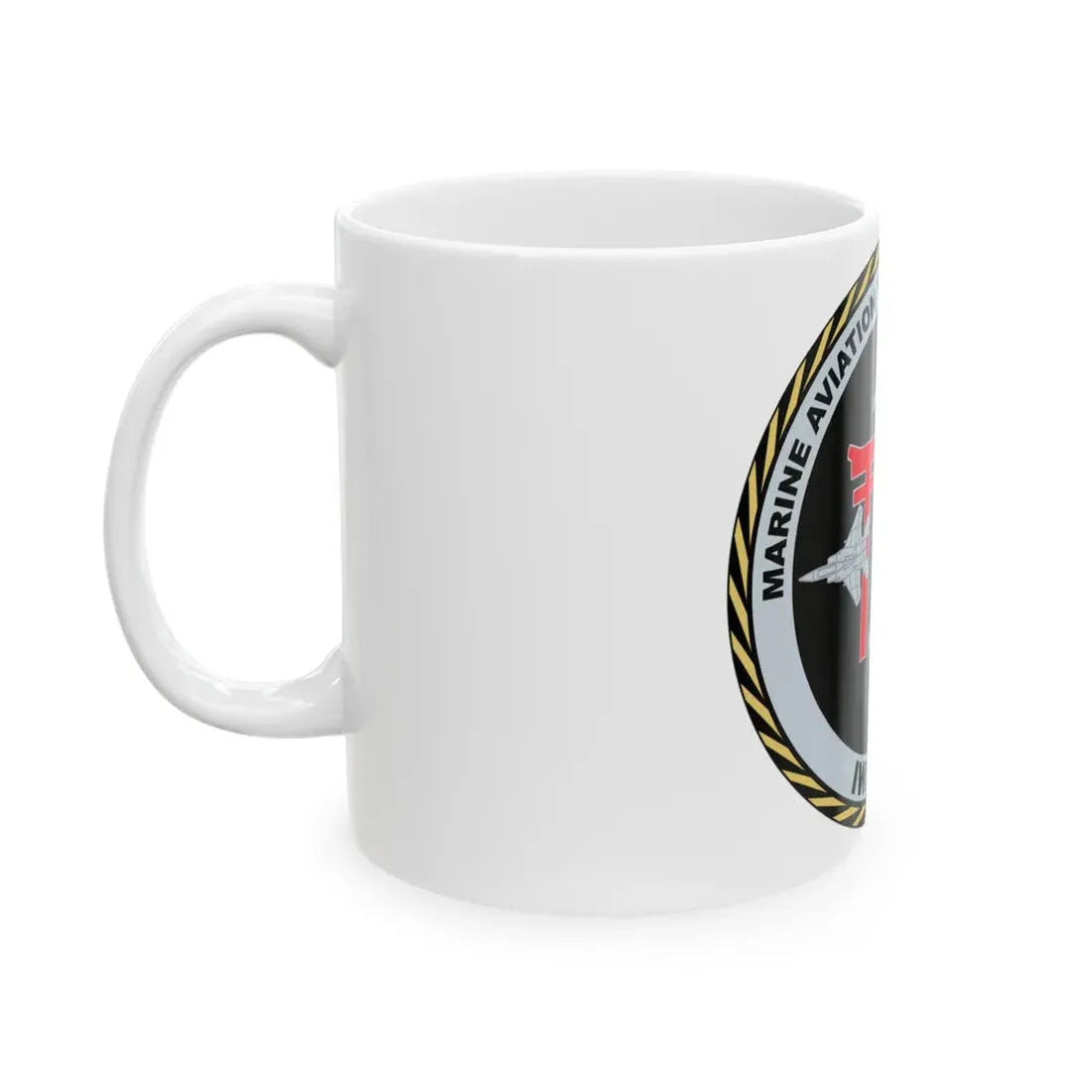 Marine Aviation Training System Site Iwakuni (USMC) White Coffee Mug - Go Mug Yourself