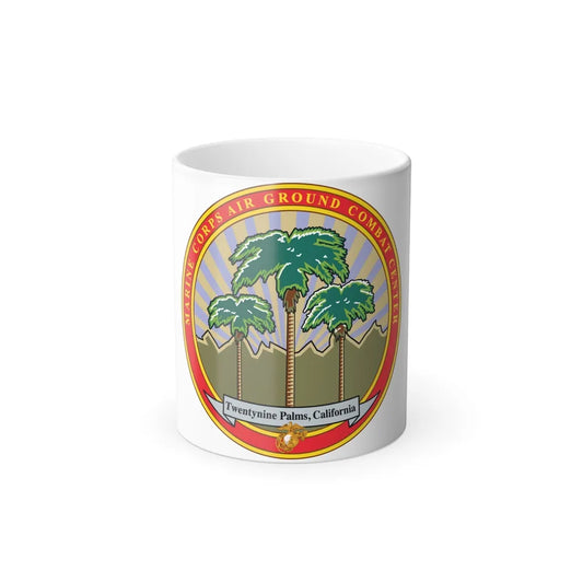 Marine Corps Air Ground Combat Center 29 Palms (USMC) Color Changing Mug 11oz-11oz-Go Mug Yourself
