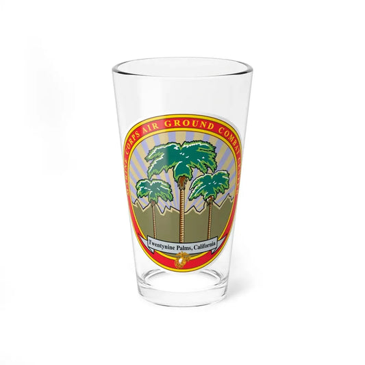 Marine Corps Air Ground Combat Center 29 Palms (USMC) Pint Glass 16oz 16oz - Go Mug Yourself