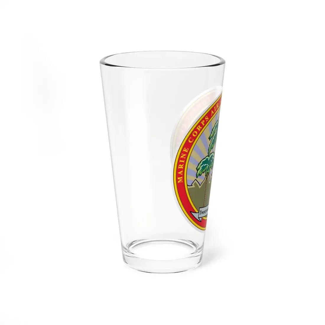 Marine Corps Air Ground Combat Center 29 Palms (USMC) Pint Glass 16oz - Go Mug Yourself