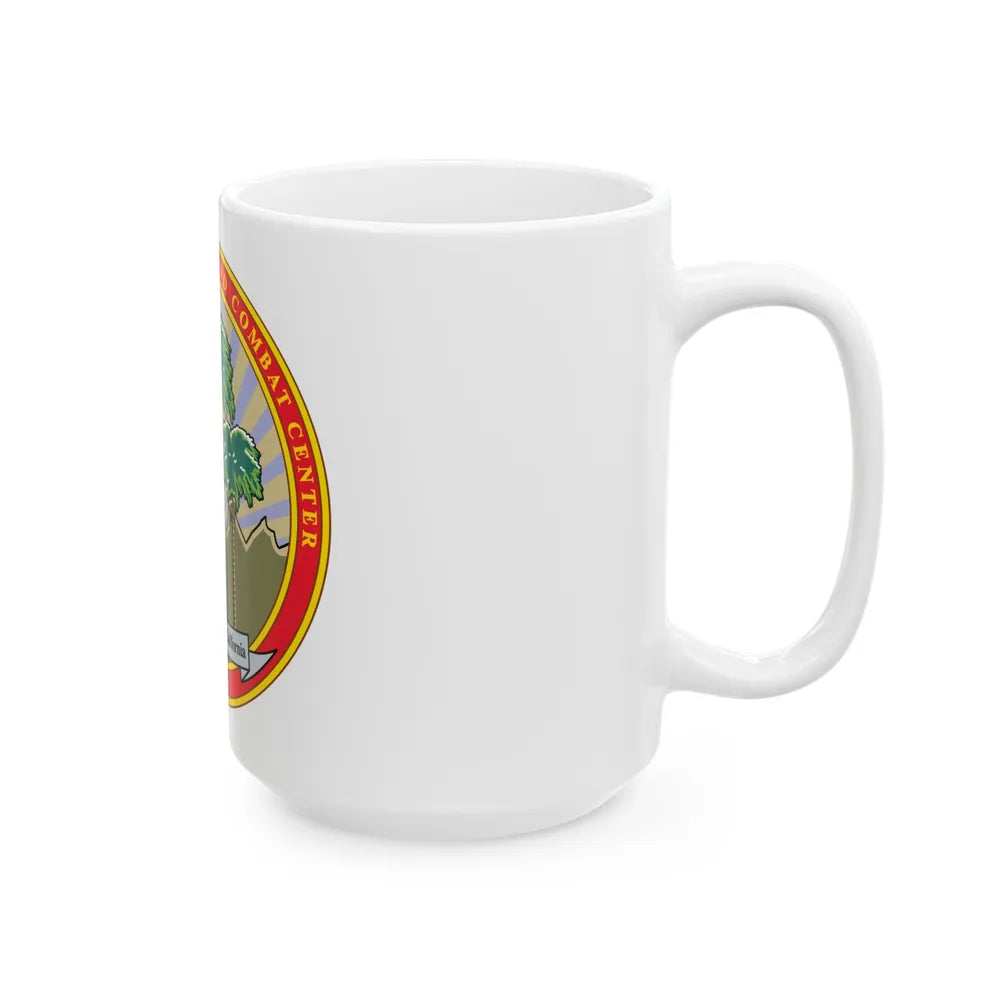 Marine Corps Air Ground Combat Center 29 Palms (USMC) White Coffee Mug-Go Mug Yourself