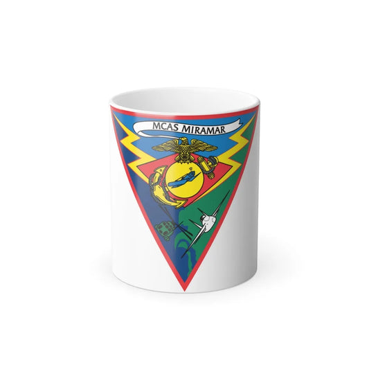 Marine Corps Air Station Miramar (USMC) Color Changing Mug 11oz-11oz-Go Mug Yourself
