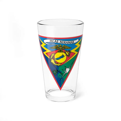 Marine Corps Air Station Miramar (USMC) Pint Glass 16oz 16oz - Go Mug Yourself