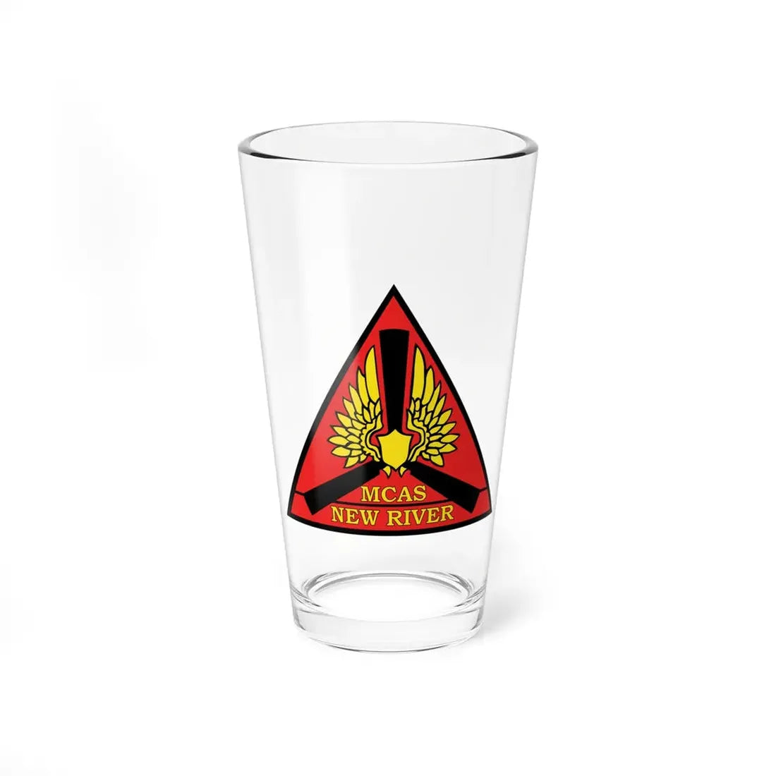 Marine Corps Air Station New River (USMC) Pint Glass 16oz 16oz - Go Mug Yourself