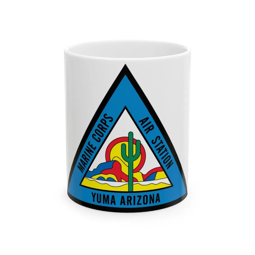 Marine Corps Air Station Yuma (USMC) White Coffee Mug-11oz-Go Mug Yourself