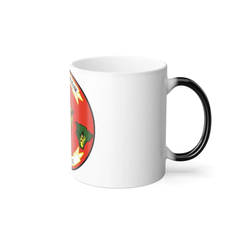 Marine Corps Base Hawaii (USMC) Color Changing Mug 11oz-Go Mug Yourself