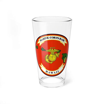 Marine Corps Base Hawaii (USMC) Pint Glass 16oz 16oz - Go Mug Yourself