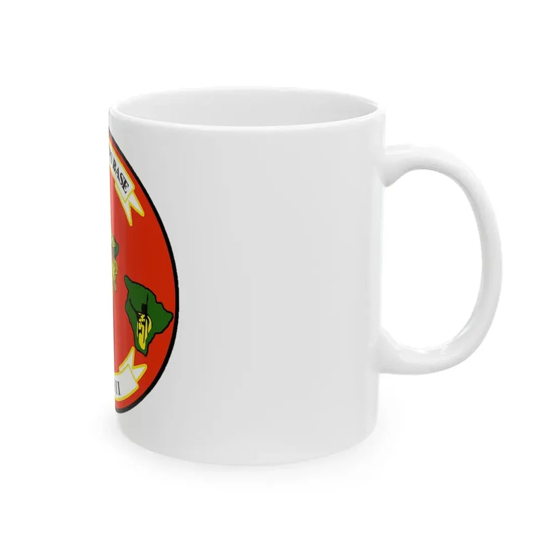 Marine Corps Base Hawaii (USMC) White Coffee Mug - Go Mug Yourself