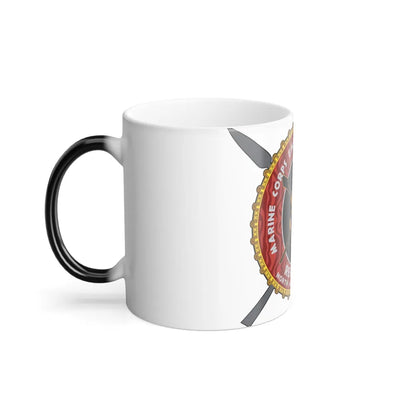 Marine Corps Embassy Security Group Reg 7 (USMC) Color Changing Mug 11oz-Go Mug Yourself